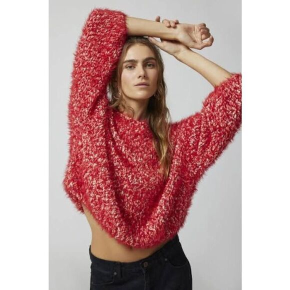 New Urban Outfitters UO Jamie Fuzzy Sweater Size XS - Picture 1 of 9